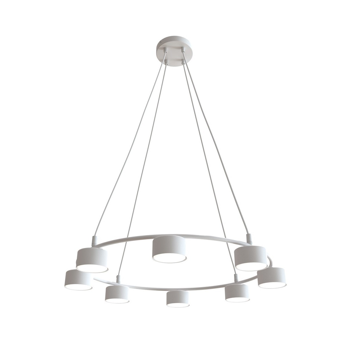 Emibig STARLIT 8 WH EM1373/8 kolor biały z kategorii lampy wiszące