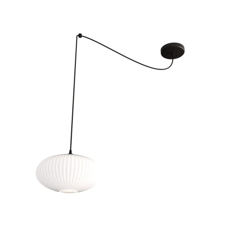 Emibig ORIGO 1 BL OPAL EM1374/1 kolor czarny z kategorii lampy wiszące