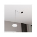 Emibig ORIGO 1 BL OPAL EM1374/1 kolor czarny z kategorii lampy wiszące