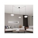 Emibig ORIGO 3 BL OPAL EM1374/3 kolor czarny z kategorii lampy wiszące