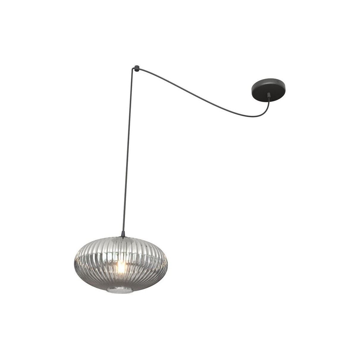 Emibig ORIGO 1 BL GRAFIT EM1375/1 kolor czarny z kategorii lampy wiszące