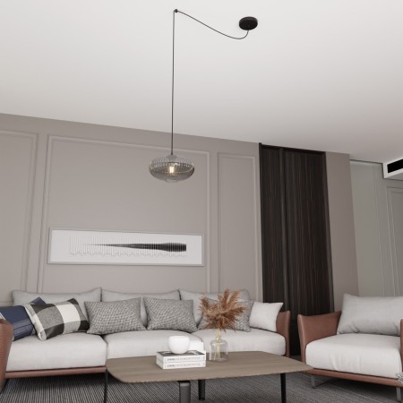 Emibig ORIGO 1 BL GRAFIT EM1375/1 kolor czarny z kategorii lampy wiszące