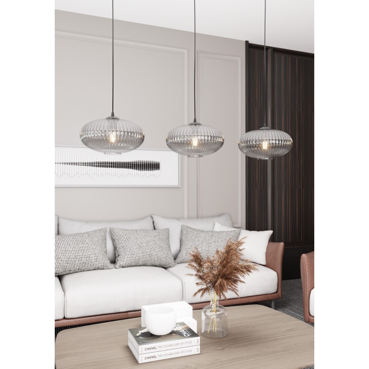 Emibig COCO 3 BL GRAFIT EM1377/3 kolor czarny z kategorii lampy wiszące