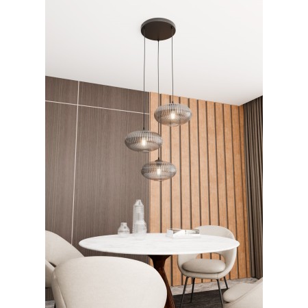 Emibig COCO 3 BL PREM GRAFIT EM1377/3PREM kolor czarny z kategorii lampy wiszące