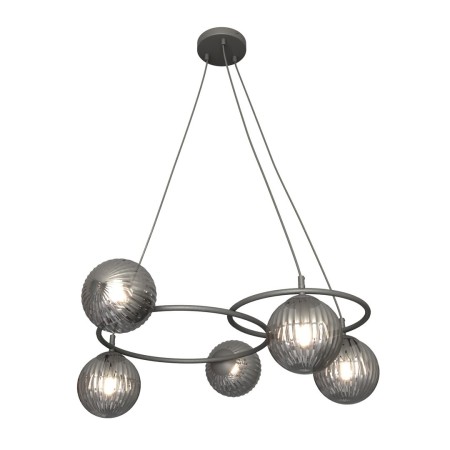 Emibig LIBRA 5 BL GRAFIT EM1380/5 kolor czarny z kategorii lampy sufitowe