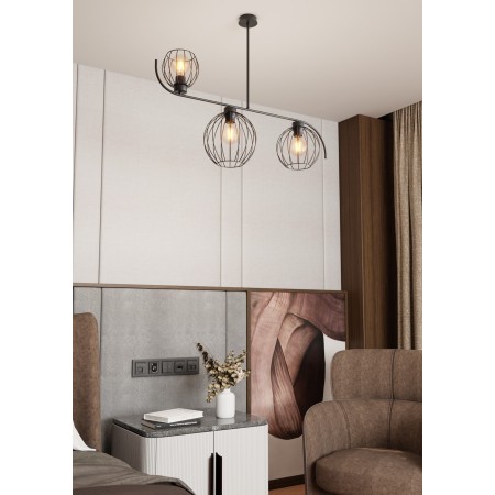 Emibig ECHO 3 BL EM1385/3 kolor czarny z kategorii lampy sufitowe