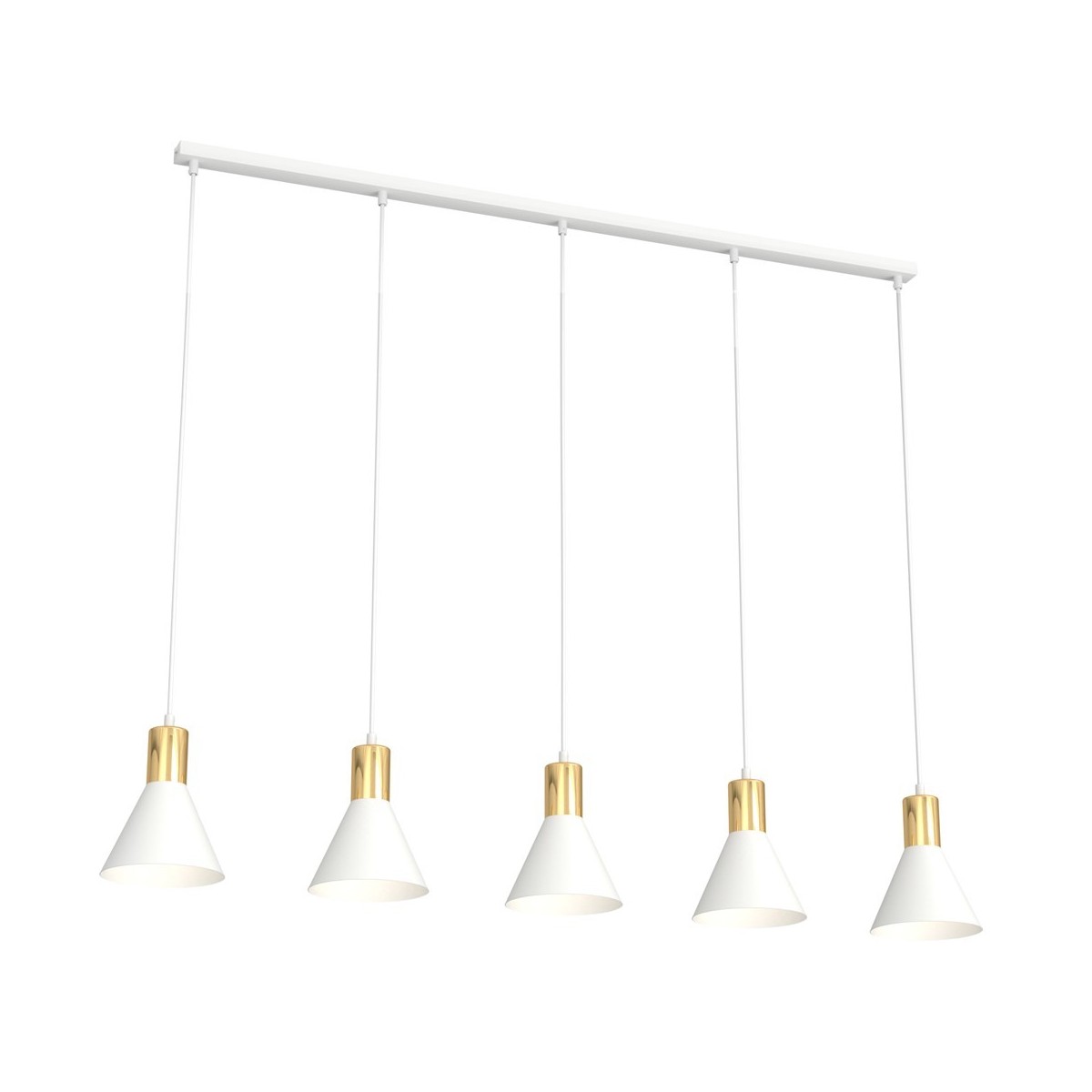 Emibig ROSA 5 WH EM1389/5 kolor biały z kategorii lampy wiszące