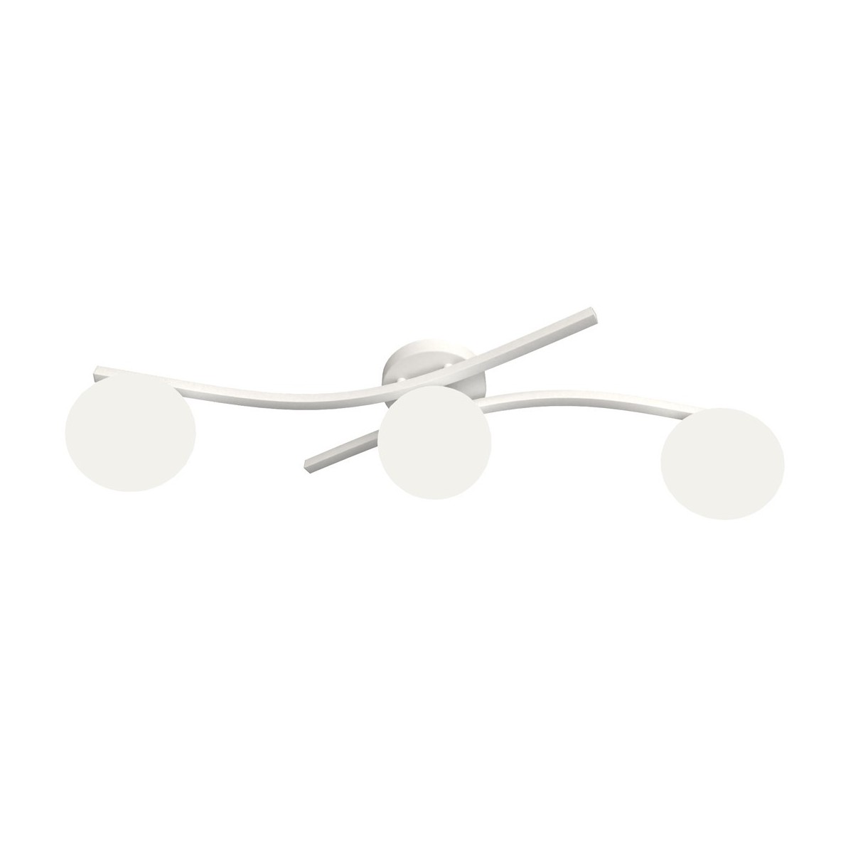 Emibig OPUS 3 WH OPAL EM1392/3 kolor biały z kategorii lampy sufitowe