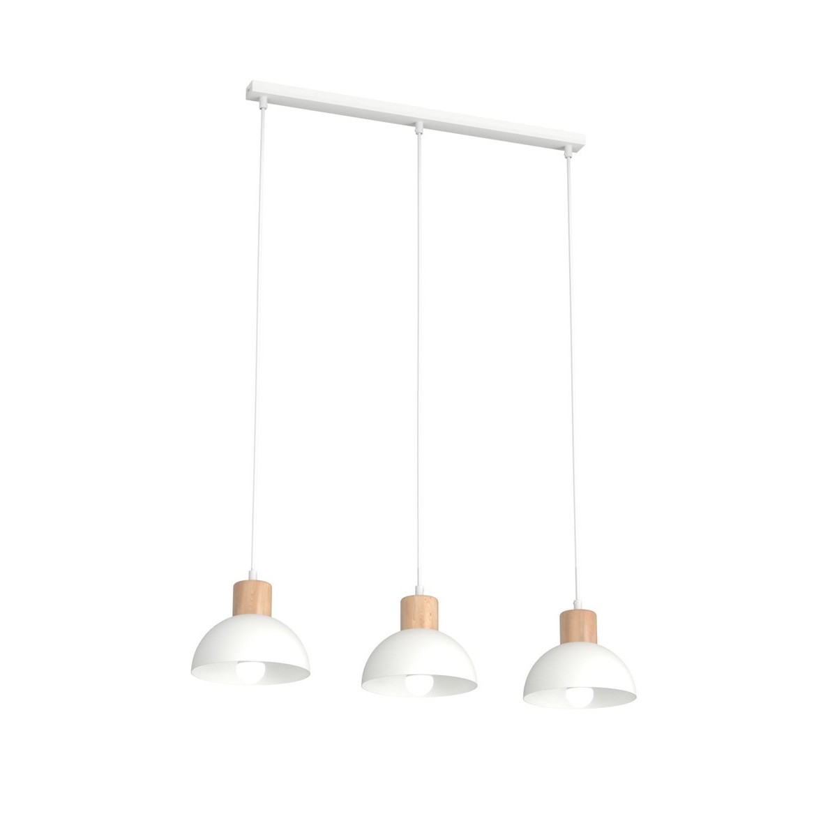 Emibig SECO 3 WH EM1394/3 kolor biały z kategorii lampy wiszące