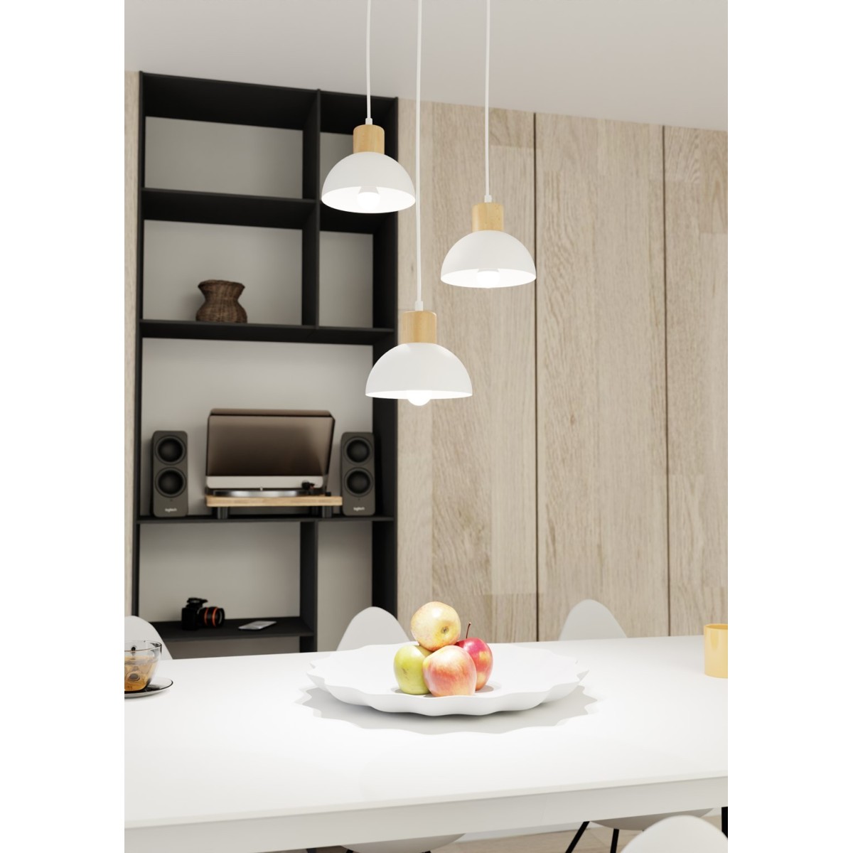 Emibig SECO 3 PREM WH EM1394/3PREM kolor biały z kategorii lampy wiszące