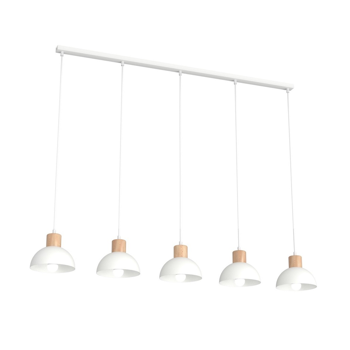 Emibig SECO 5 WH EM1394/5 kolor biały z kategorii lampy wiszące