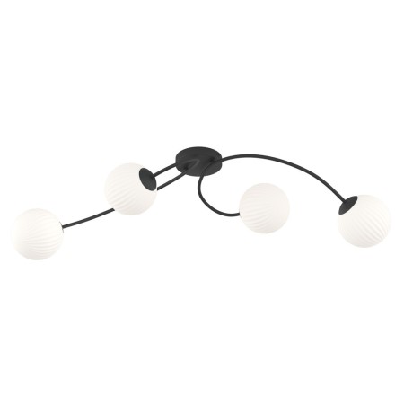 Emibig VIBRA 4 BL OPAL EM1398/4 kolor czarny z kategorii lampy sufitowe