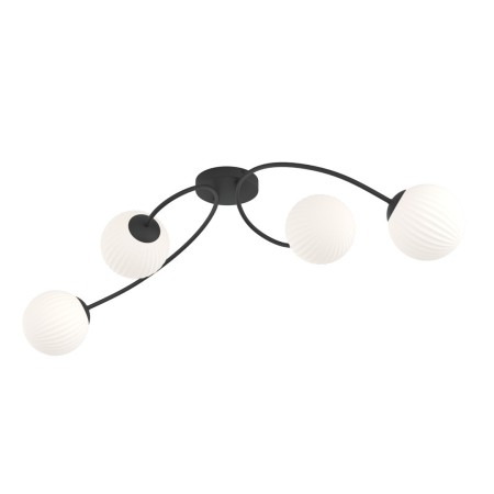 Emibig VIBRA 4 BL OPAL EM1398/4 kolor czarny z kategorii lampy sufitowe
