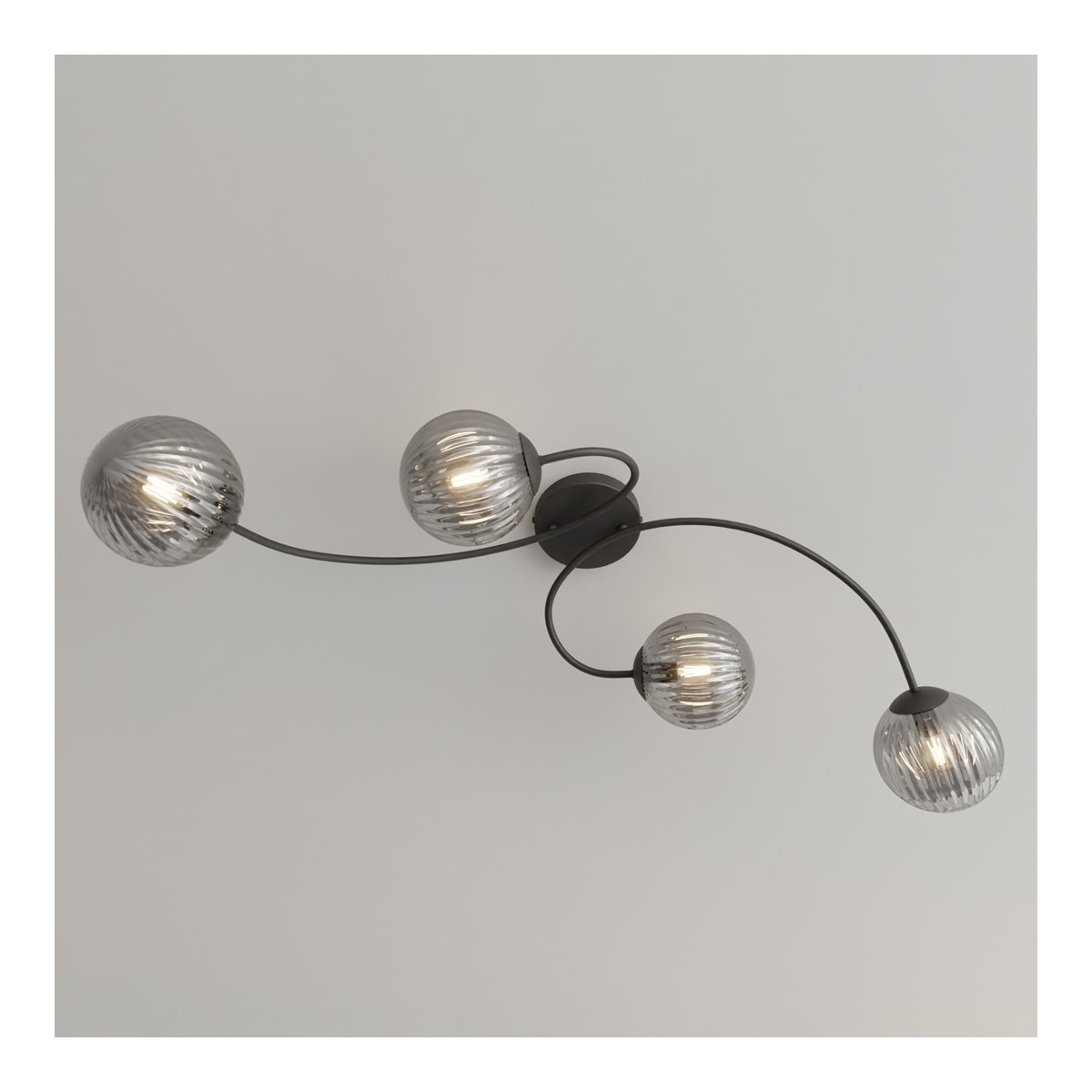 Emibig VIBRA 4 BL GRAFIT EM1399/4 kolor czarny z kategorii lampy sufitowe