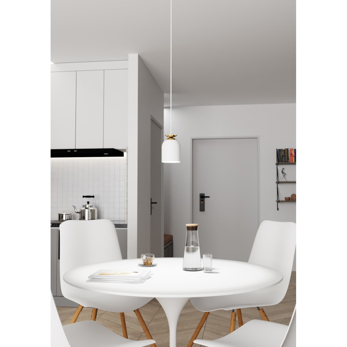 Emibig TARGET 1 WH EM1401/1 kolor biały z kategorii lampy wiszące