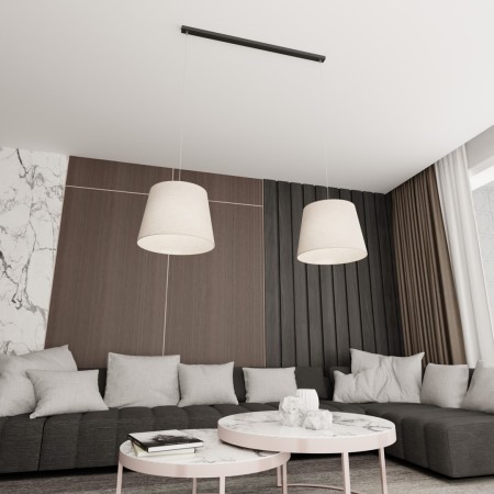 Emibig EPOCA 2 BEIGE EM1404/2 kolor czarny z kategorii lampy wiszące