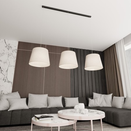 Emibig EPOCA 3 BEIGE EM1404/3 kolor czarny z kategorii lampy wiszące