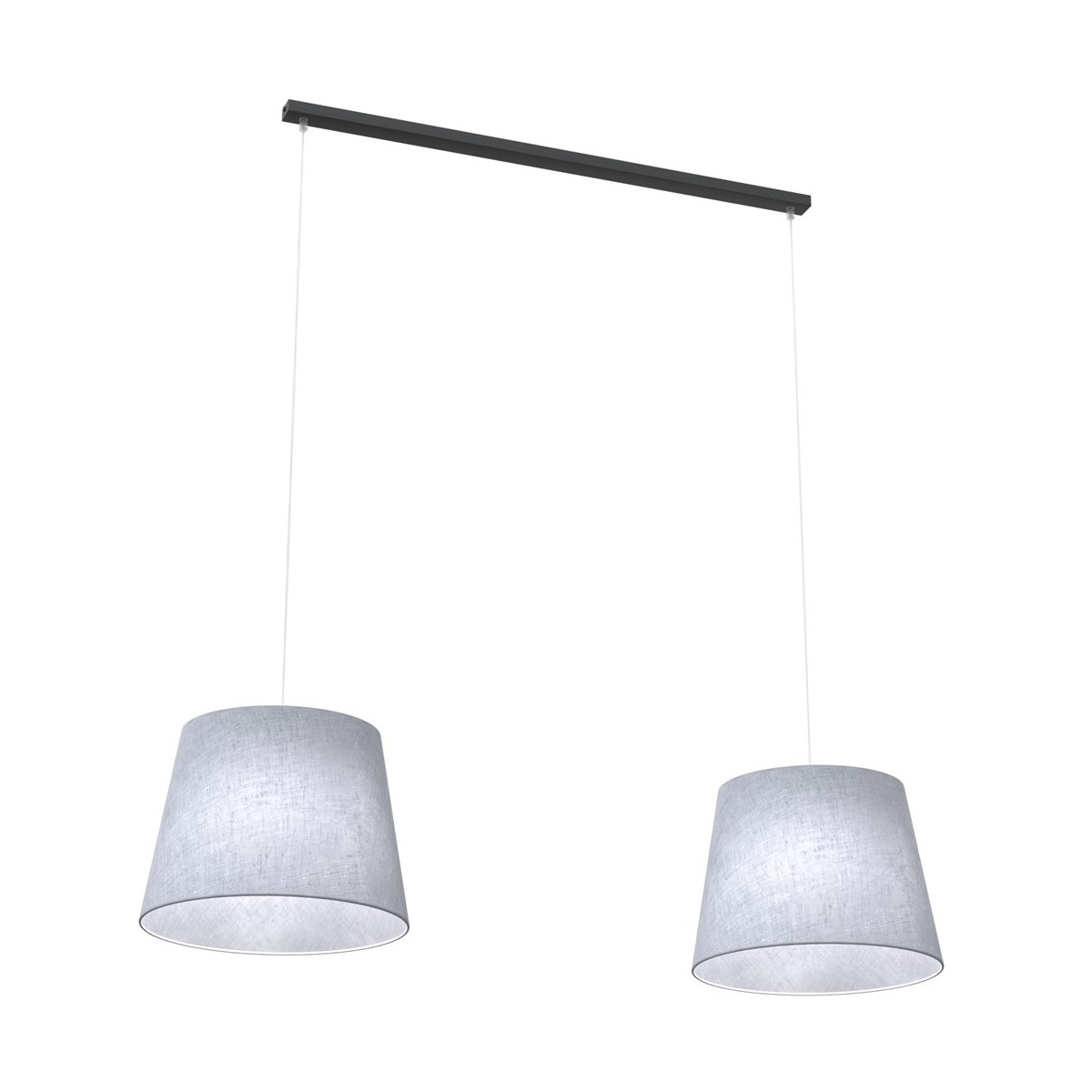 Emibig EPOCA 2 GREY EM1405/2 kolor czarny z kategorii lampy wiszące