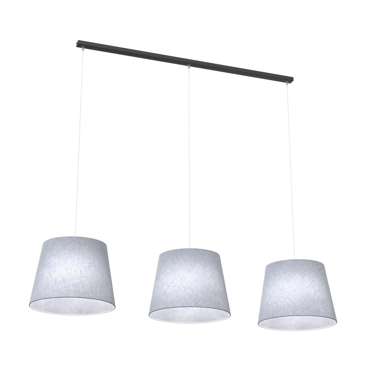 Emibig EPOCA 3 GREY EM1405/3 kolor czarny z kategorii lampy wiszące