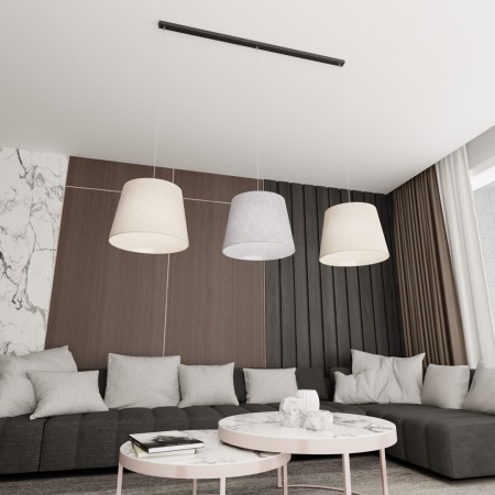 Emibig EPOCA 3 MIX EM1406/3 kolor czarny z kategorii lampy wiszące