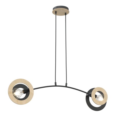 Emibig SKIVA 2 BL EM1409/2 kolor czarny z kategorii lampy wiszące