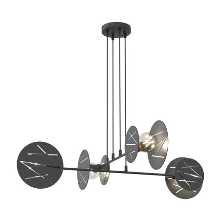 Emibig XOTIC 4 BL EM1411/4 kolor czarny z kategorii lampy wiszące