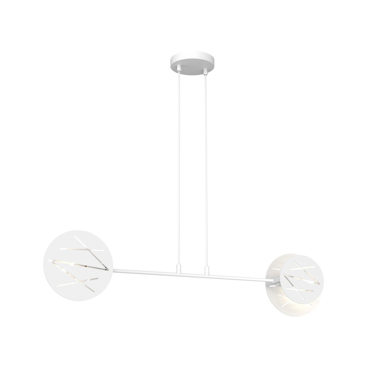 Emibig XOTIC 2 WH EM1412/2 kolor biały z kategorii lampy wiszące