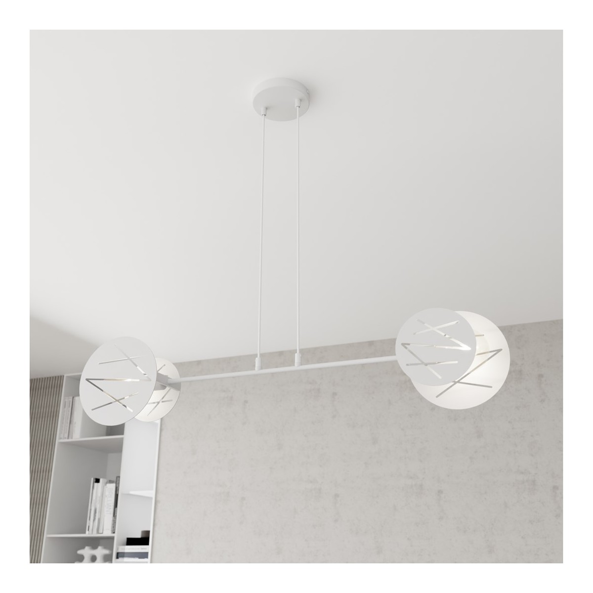 Emibig XOTIC 2 WH EM1412/2 kolor biały z kategorii lampy wiszące