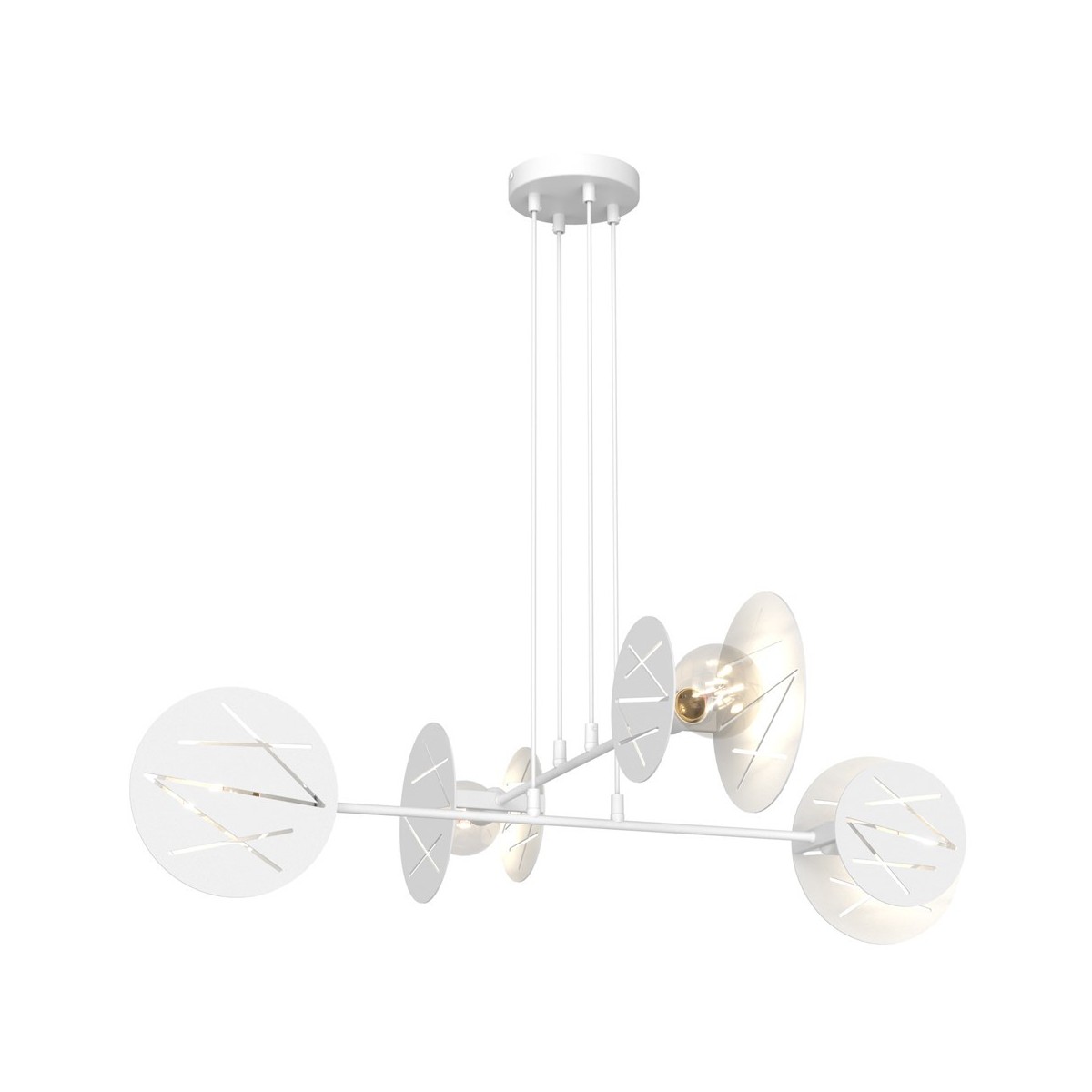 Emibig XOTIC 4 WH EM1412/4 kolor biały z kategorii lampy wiszące