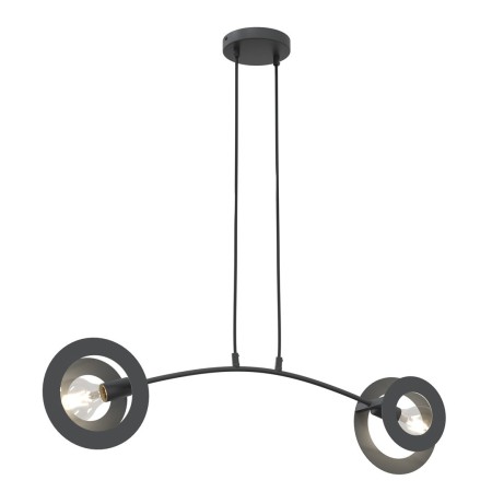 Emibig EUFORIA 2 BL EM1413/2 kolor czarny z kategorii lampy wiszące