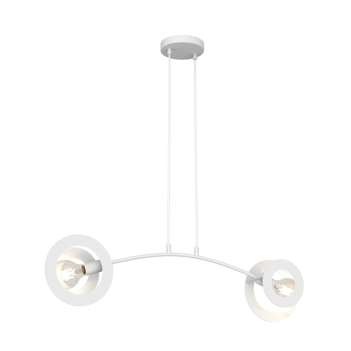 Emibig EUFORIA 2 WH EM1414/2 kolor biały z kategorii lampy wiszące