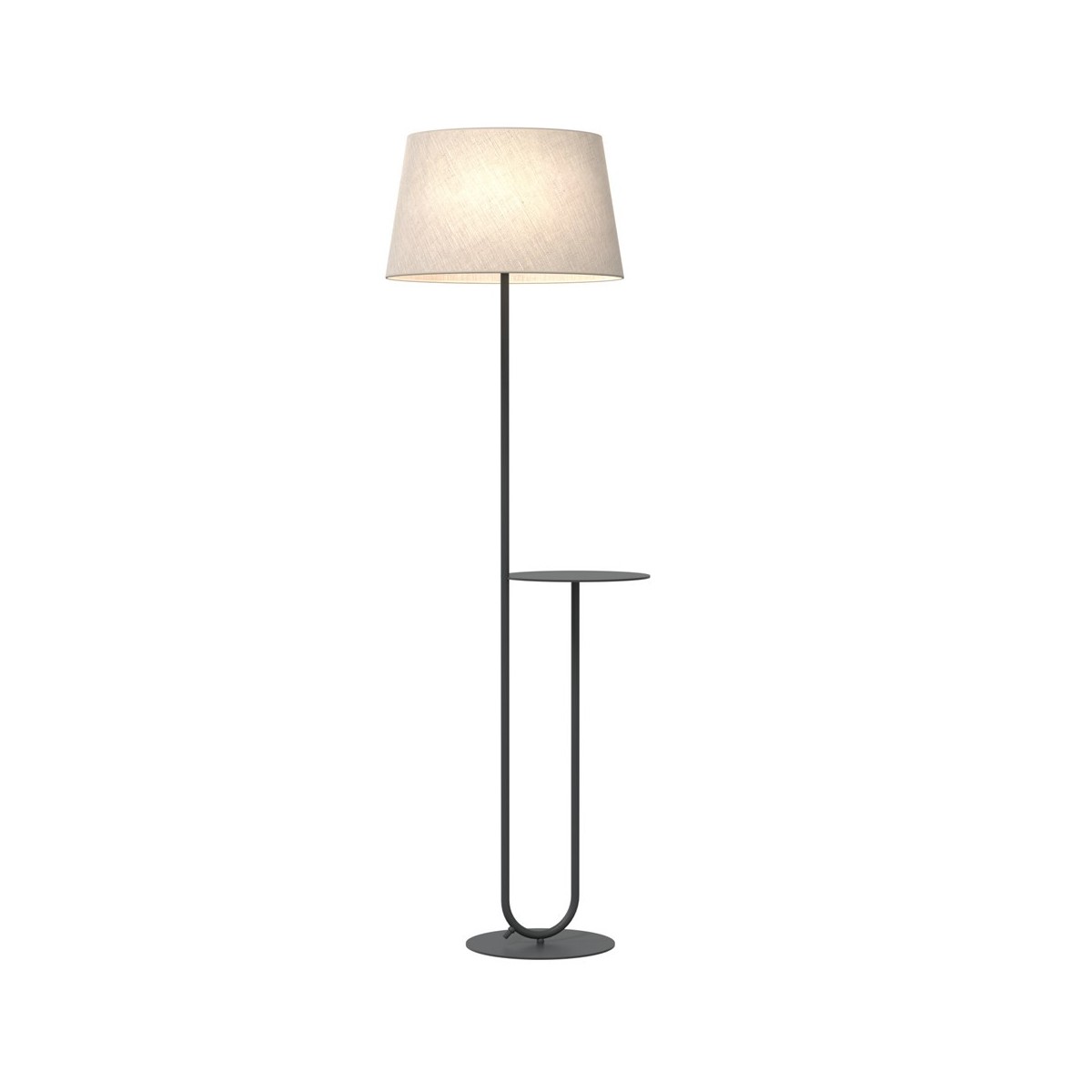 Emibig HOTEL LP BEIGE EM1421/LP1 kolor czarny z kategorii lampy podłogowe