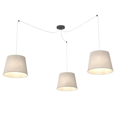 Emibig ASCOT 3 BEIGE EM1423/3 kolor czarny z kategorii lampy wiszące