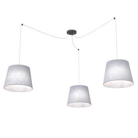 Emibig ASCOT 3 GRAY EM1424/3 kolor czarny z kategorii lampy wiszące