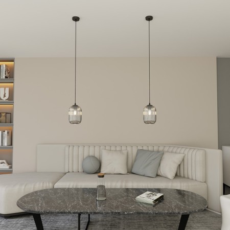 Emibig VERDI 1 BL GRAFIT EM1434/1 kolor czarny z kategorii lampy wiszące