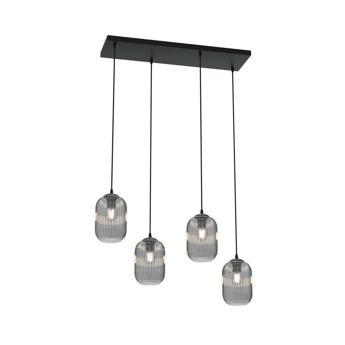 Emibig VERDI 4 BL GRAFIT EM1434/4 kolor czarny z kategorii lampy wiszące