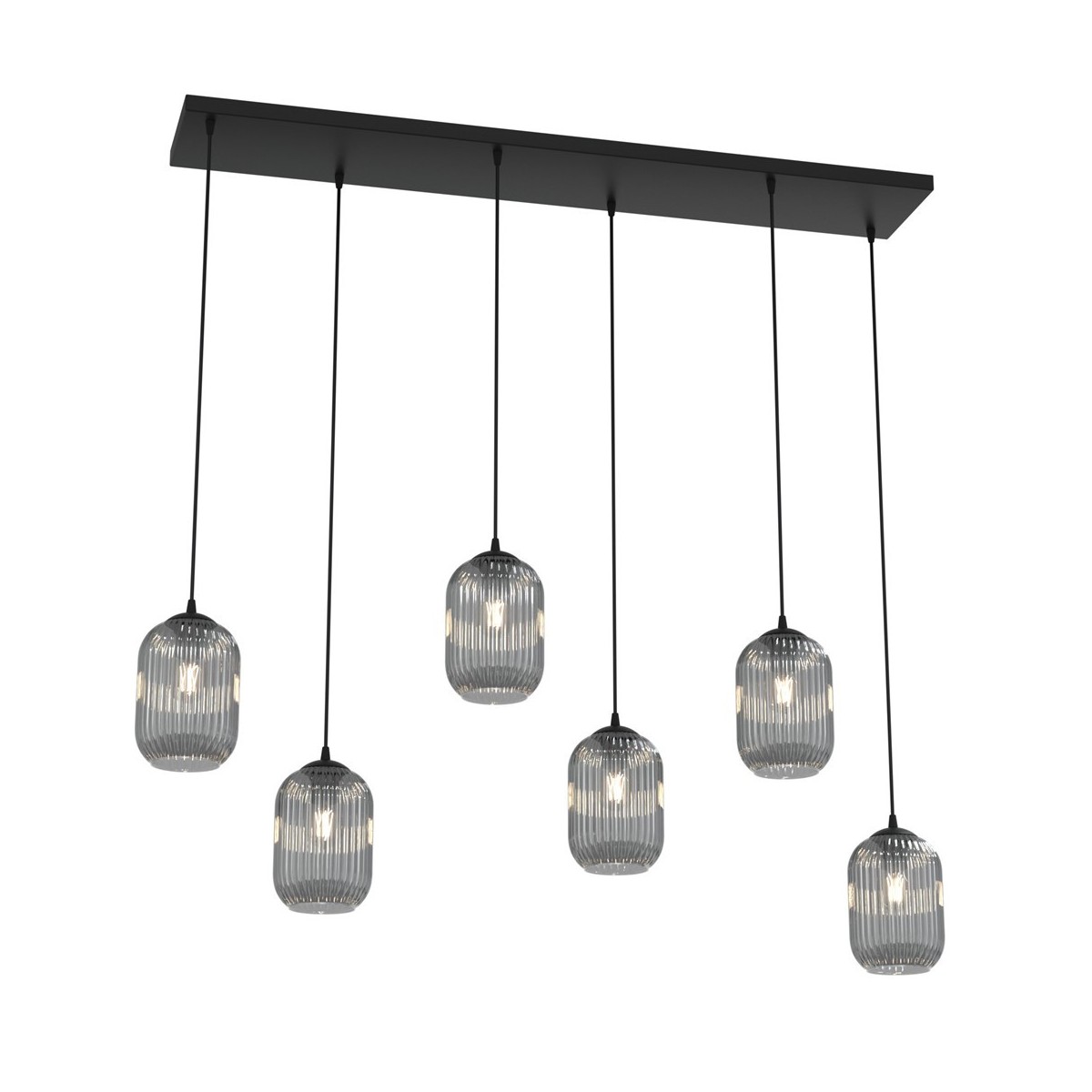 Emibig VERDI 6 BL GRAFIT EM1434/6 kolor czarny z kategorii lampy wiszące