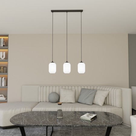 Emibig VERDI 3 BL OPAL EM1435/3 kolor czarny z kategorii lampy wiszące