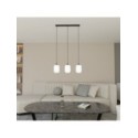 Emibig VERDI 3 BL OPAL EM1435/3 kolor czarny z kategorii lampy wiszące