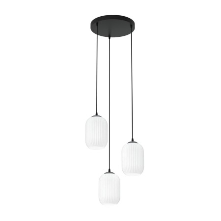 Emibig VERDI 3PREM BL OPAL EM1435/3PREM kolor czarny z kategorii lampy wiszące