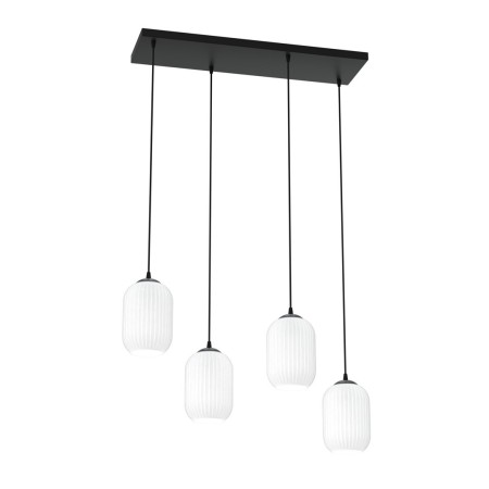 Emibig VERDI 4 BL OPAL EM1435/4 kolor czarny z kategorii lampy wiszące