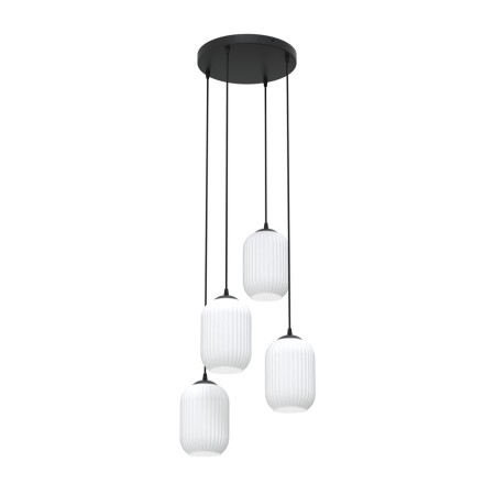 Emibig VERDI 4PREM BL OPAL EM1435/4PREM kolor czarny z kategorii lampy wiszące