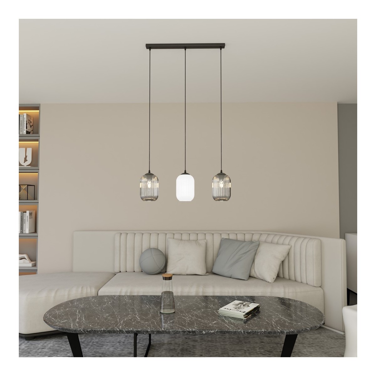 Emibig VERDI 3 BL MIX EM1436/3 kolor czarny z kategorii lampy wiszące