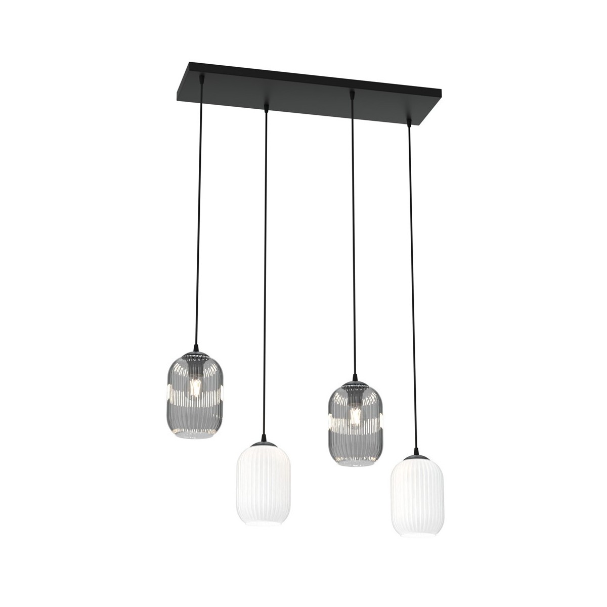 Emibig VERDI 4 BL MIX EM1436/4 kolor czarny z kategorii lampy wiszące