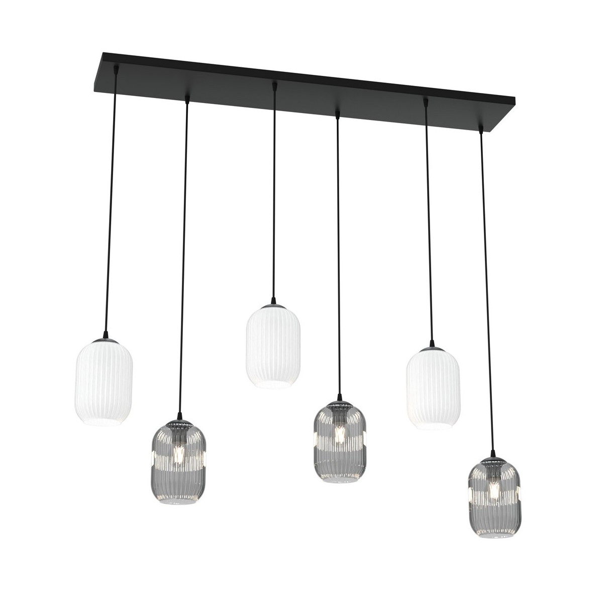 Emibig VERDI 6 BL MIX EM1436/6 kolor czarny z kategorii lampy wiszące