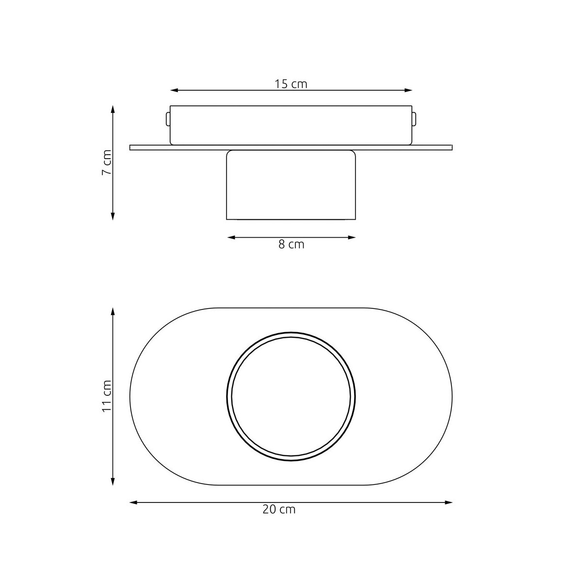 Emibig DIAZ 1 BL WOOD EM1438/1 kolor czarny z kategorii lampy sufitowe