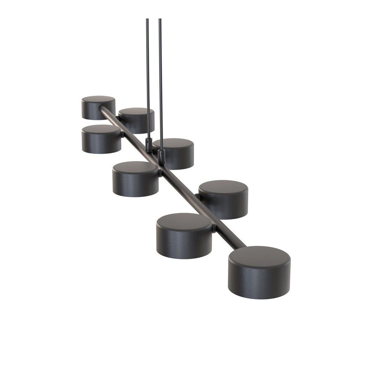 Emibig MEGARA 8 BL EM1439/8 kolor czarny z kategorii lampy wiszące