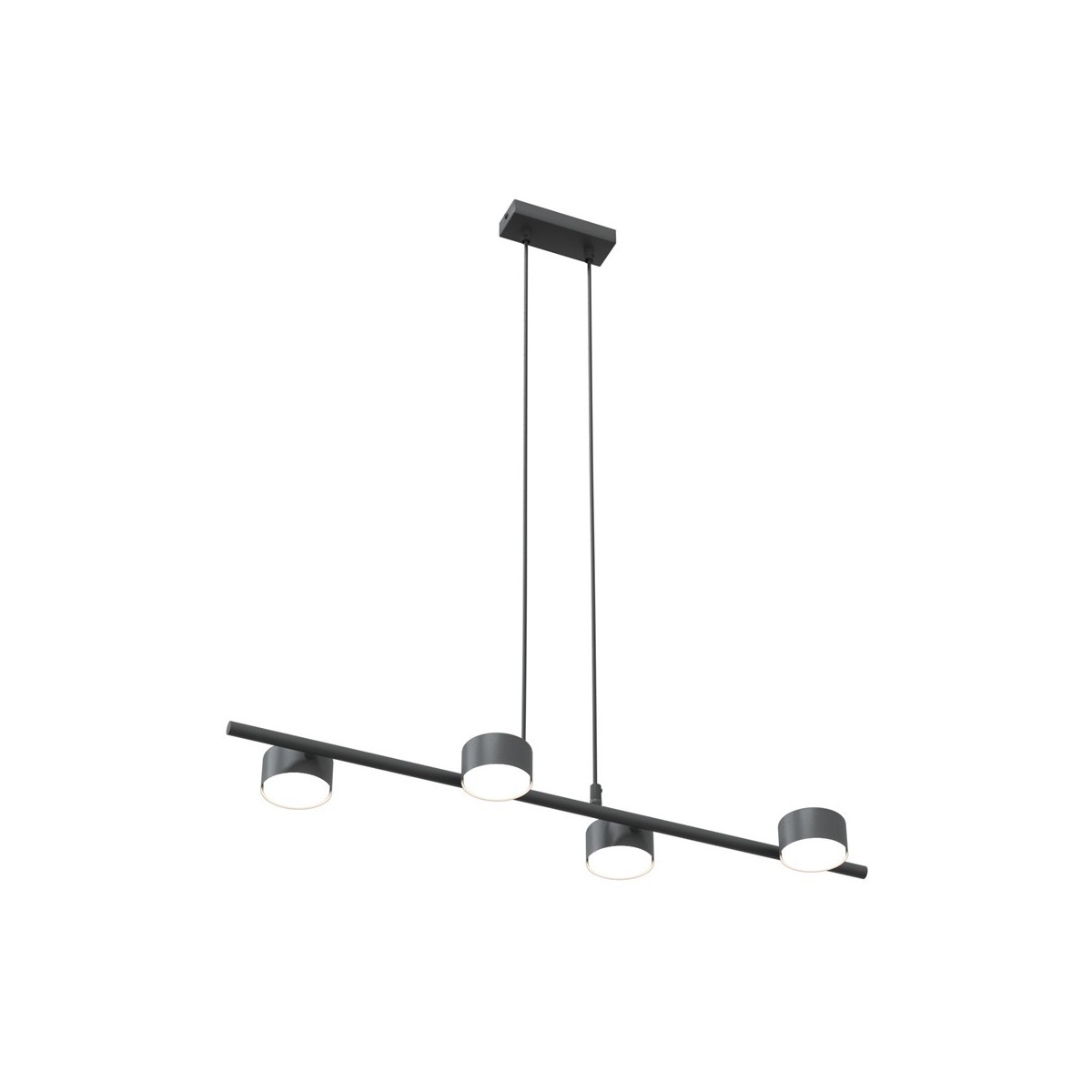 Emibig SORA 4 BL EM1440/4 kolor czarny z kategorii lampy wiszące