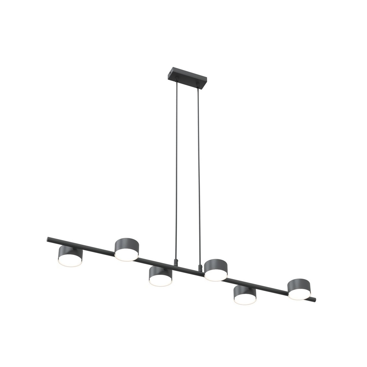 Emibig SORA 6 BL EM1440/6 kolor czarny z kategorii lampy wiszące