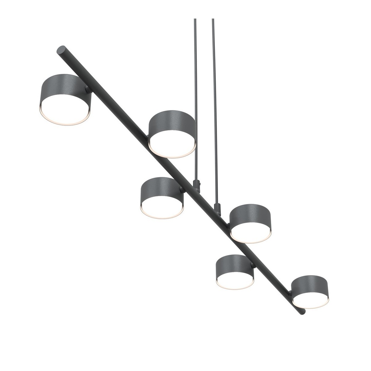 Emibig SORA 6 BL EM1440/6 kolor czarny z kategorii lampy wiszące